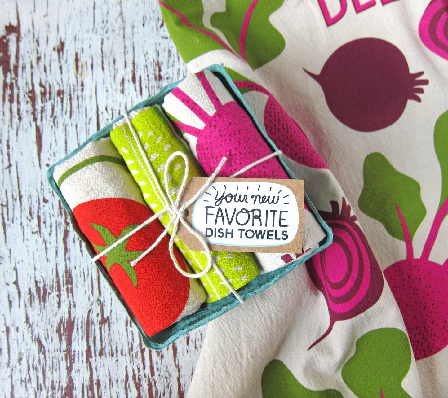 Farmers Market | Dish Towel Set of 3