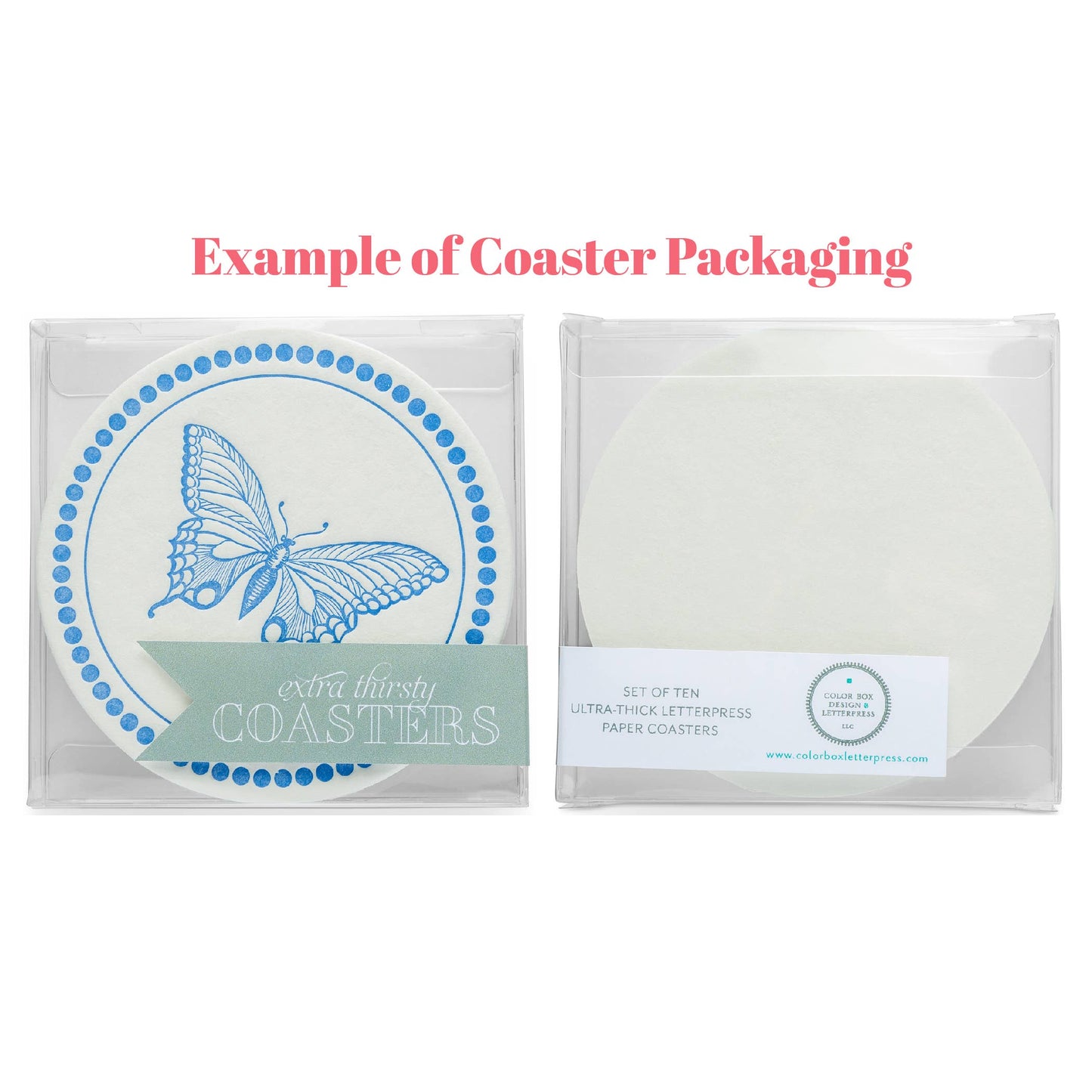 Extra Thirsty Coasters - Wreath