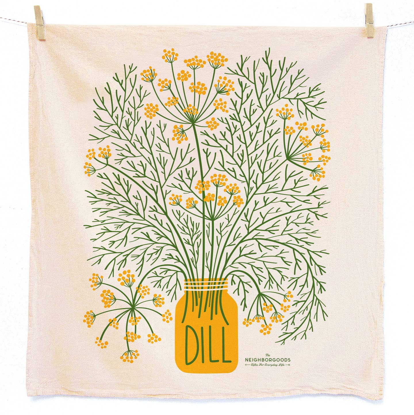 Fresh Herbs | Dish Towel Set of 3