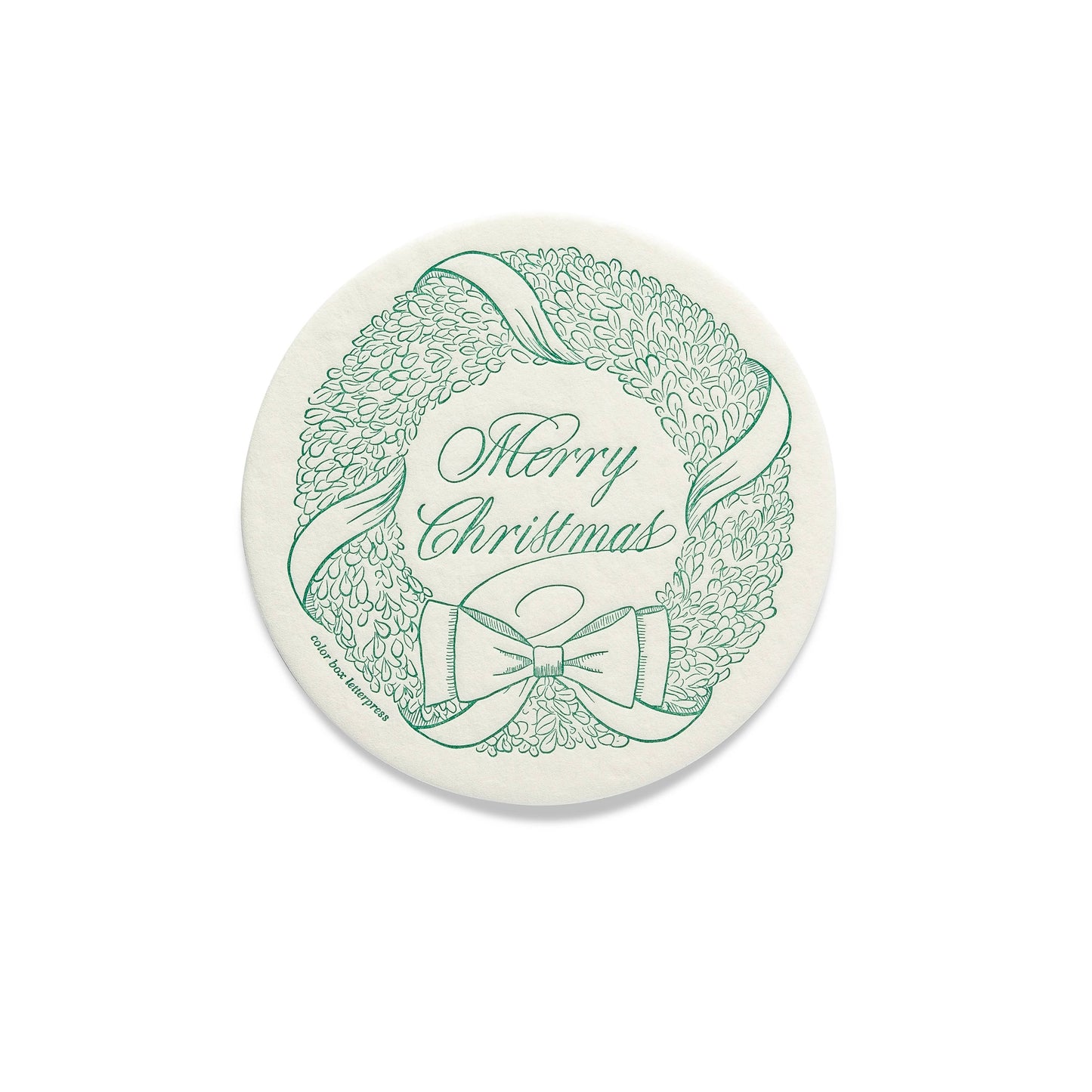 Extra Thirsty Coasters - Wreath