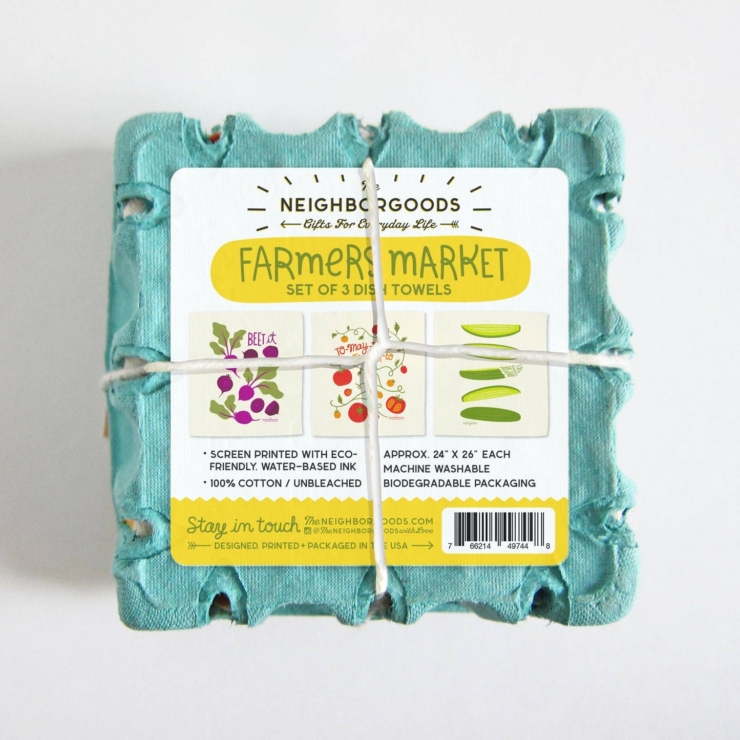 Farmers Market | Dish Towel Set of 3
