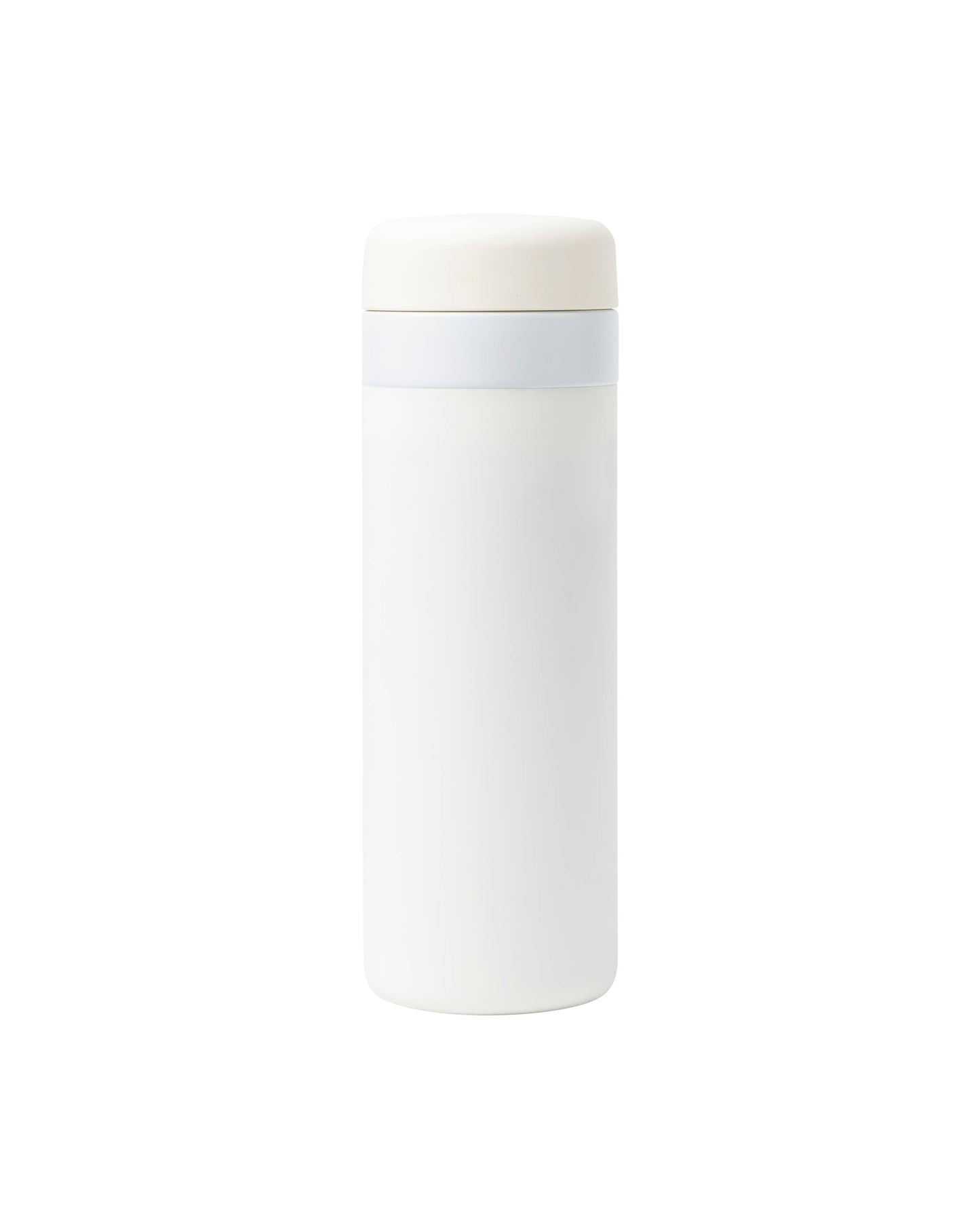 Insulated Ceramic Stainless Steel Coffee & Drink Bottle: Cream