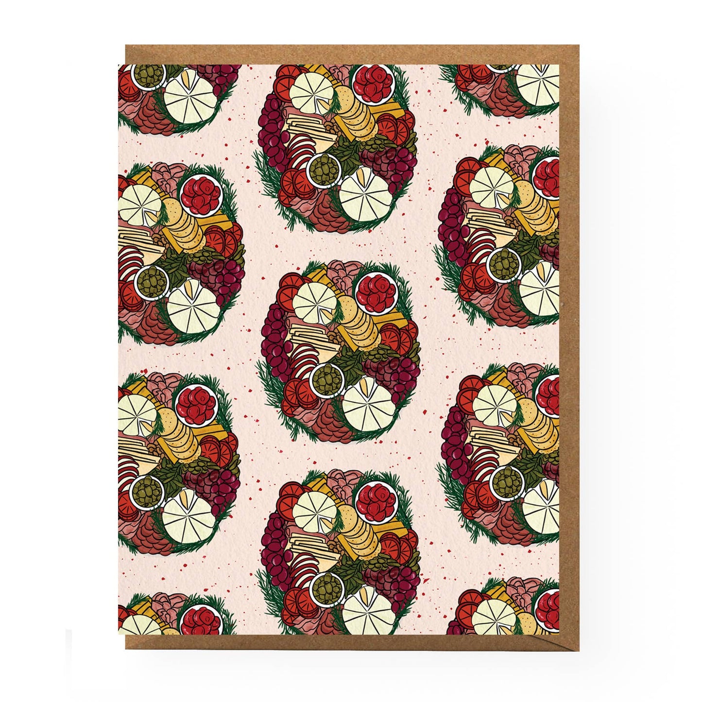 Holiday Charcuterie Pattern Card