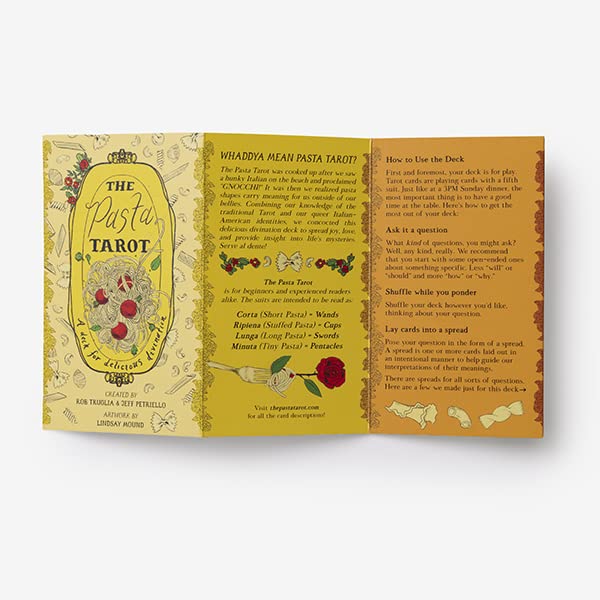 The Pasta Tarot: A 78-Card Deck for Delicious Divination (Tarot Cards)
