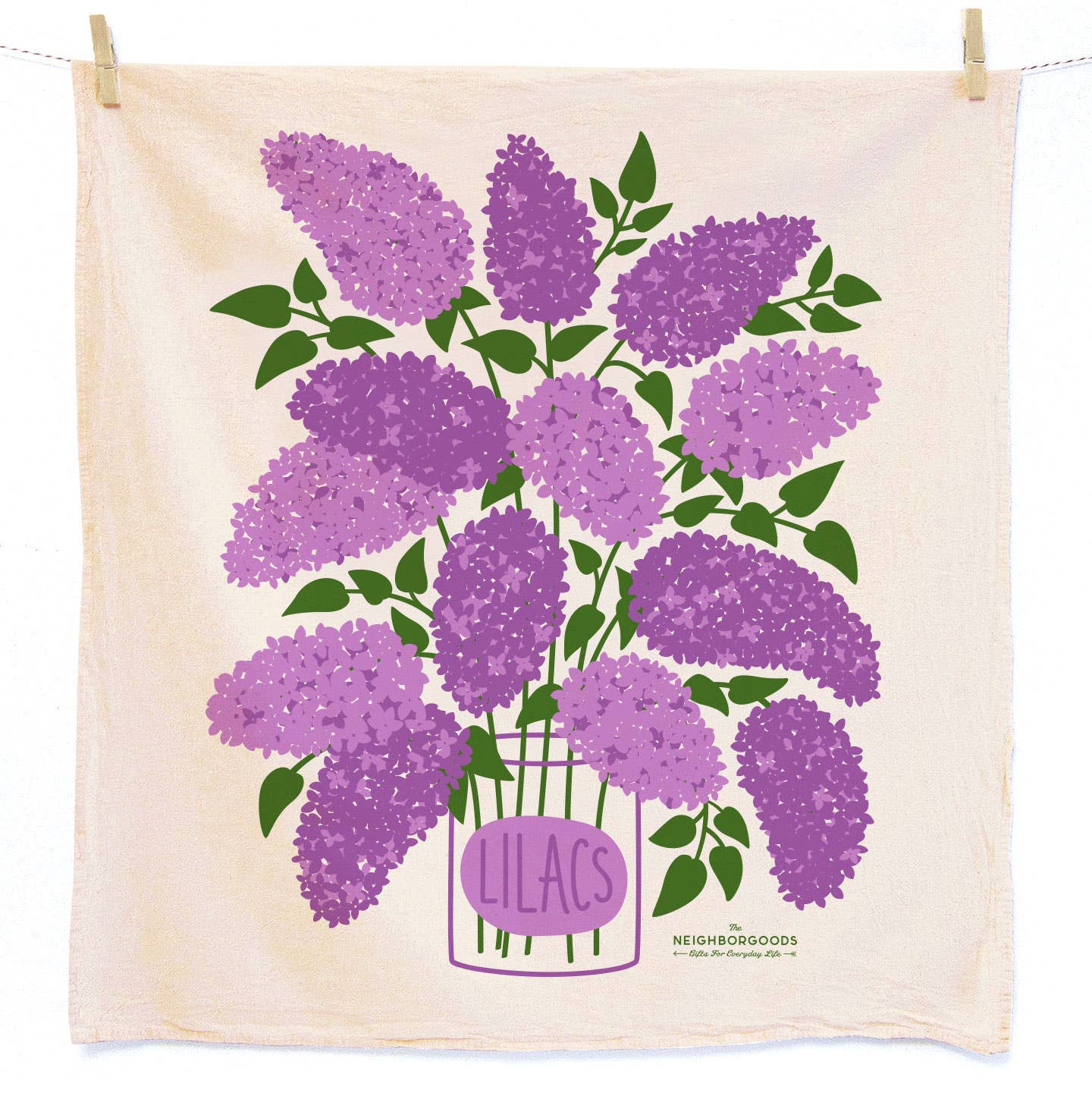 Edible Flowers Dish Towel Set - 3 Pack