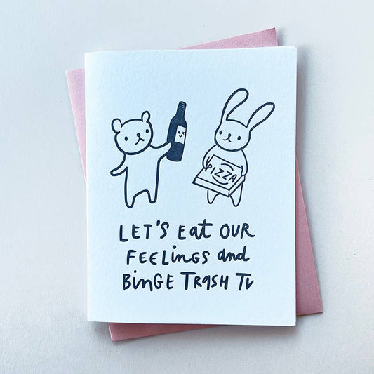 Eat Our Feelings Card