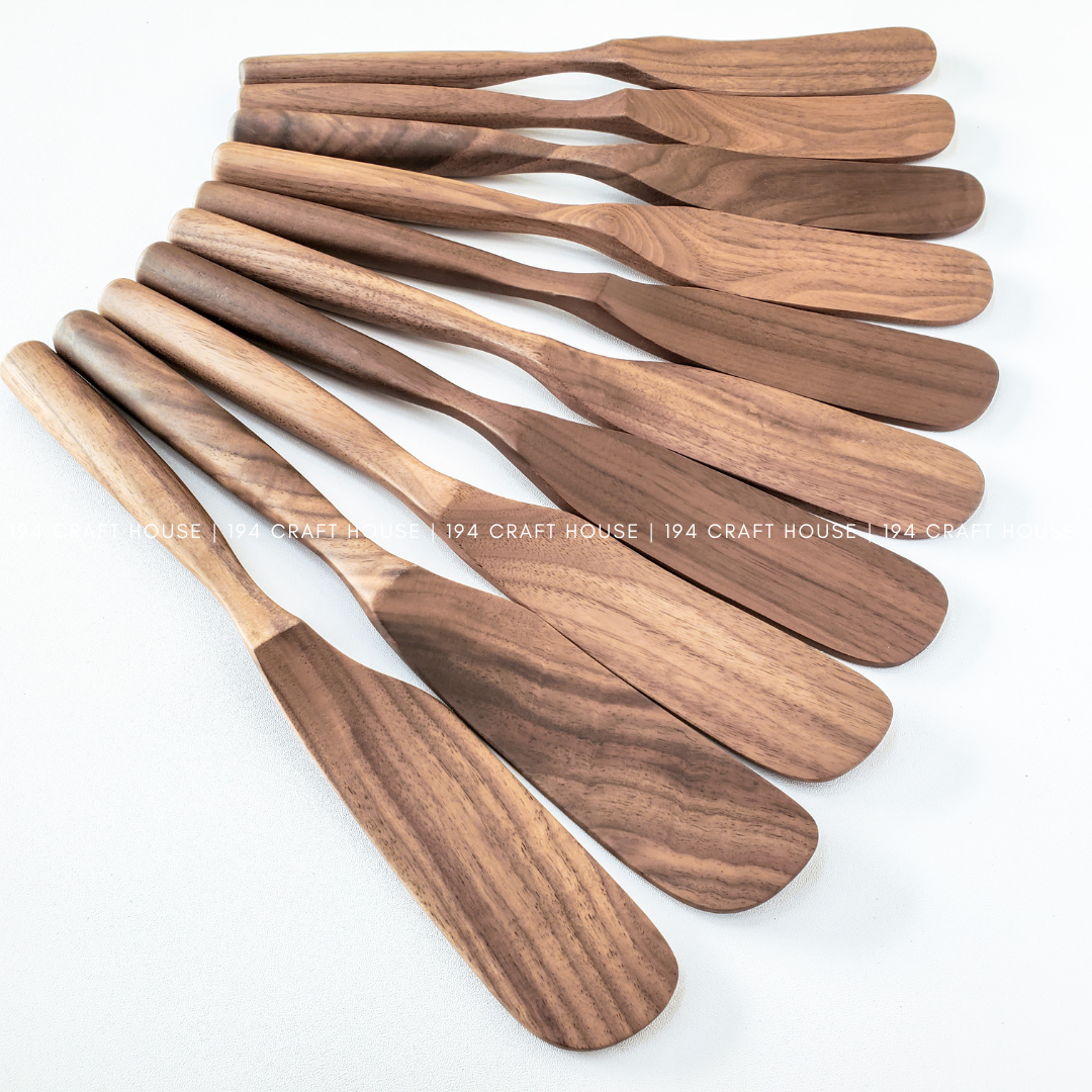 Handcrafted Wooden Spreader Knife