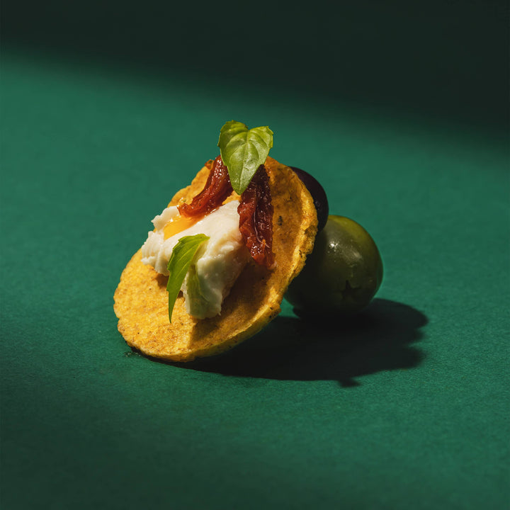 Gourmais Polenta Crisps - Porcini Mushroom