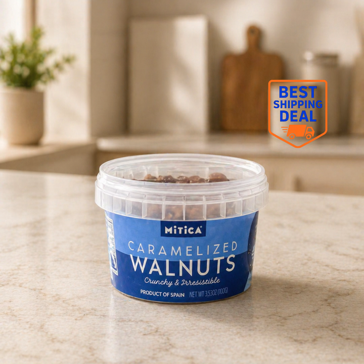 Mitica Caramelized Walnuts Snack 3.53oz