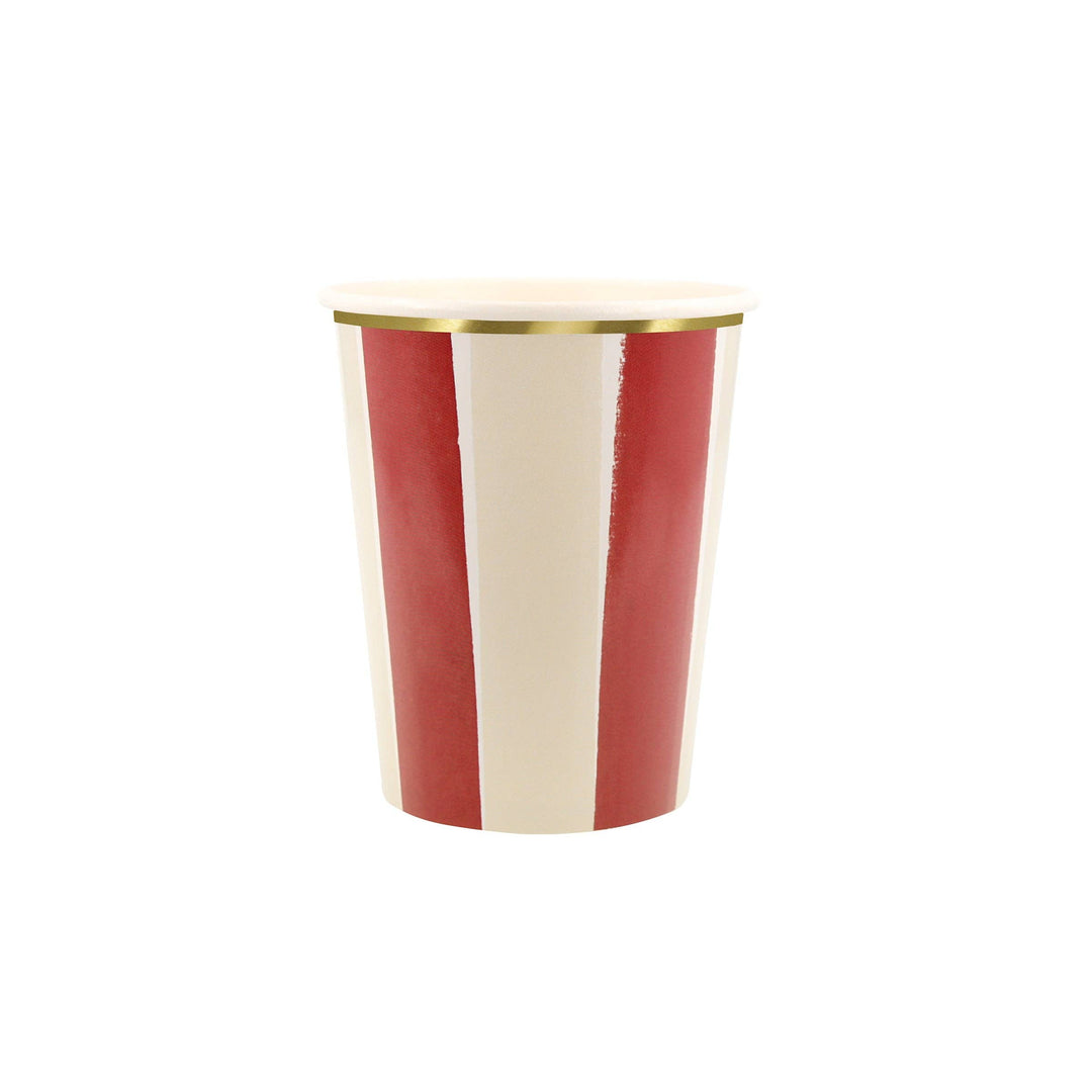 Fall Stripe Cups