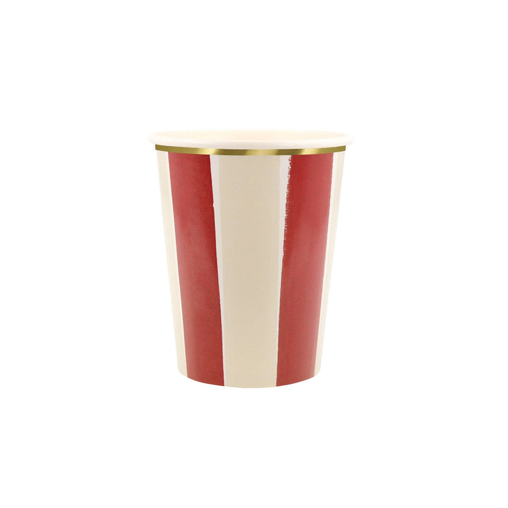 Fall Stripe Cups