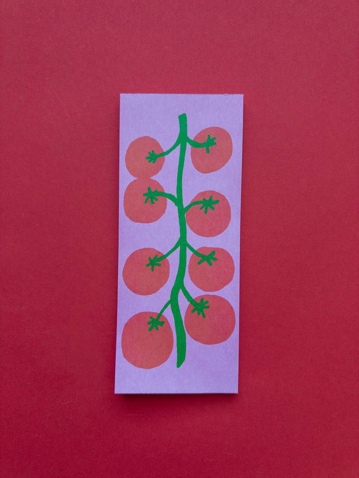 On The Vine Tomato Memo Pad - Grocery List Notepad