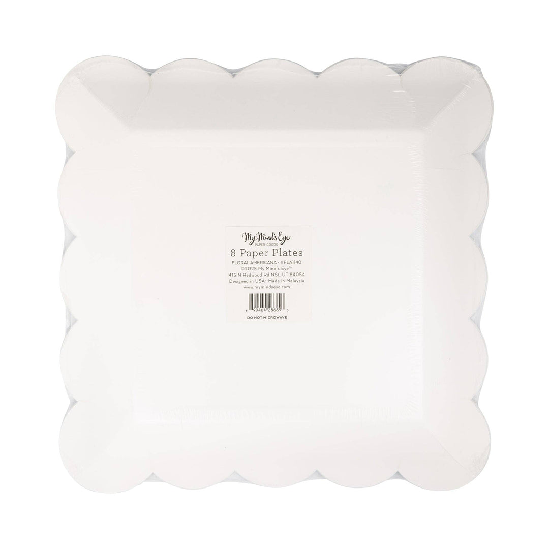 FLA1140 - Floral Americana 9" Plate