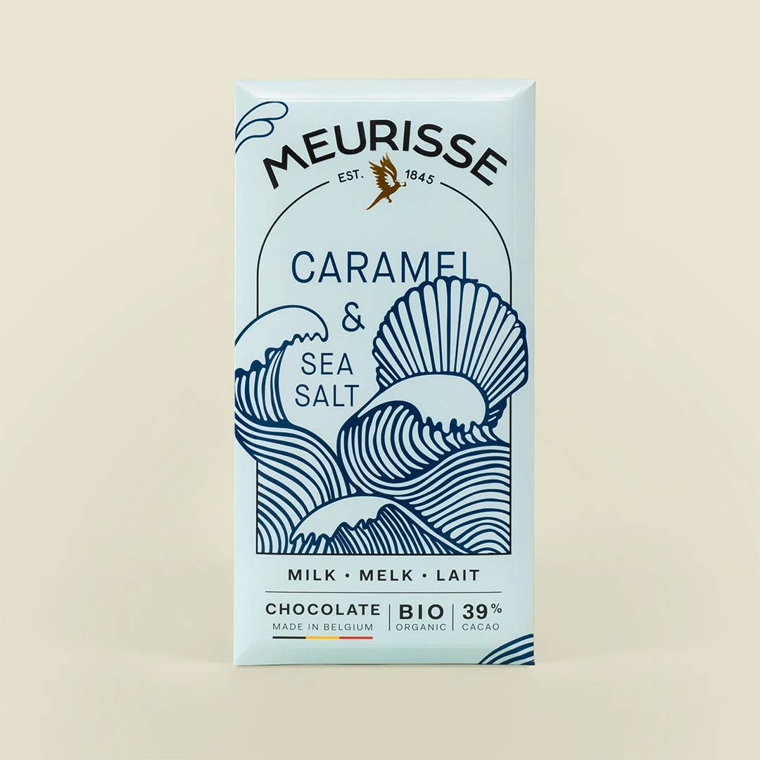 Meurisse Chocolate - Caramel Sea Salt - Milk Chocolate 39%
