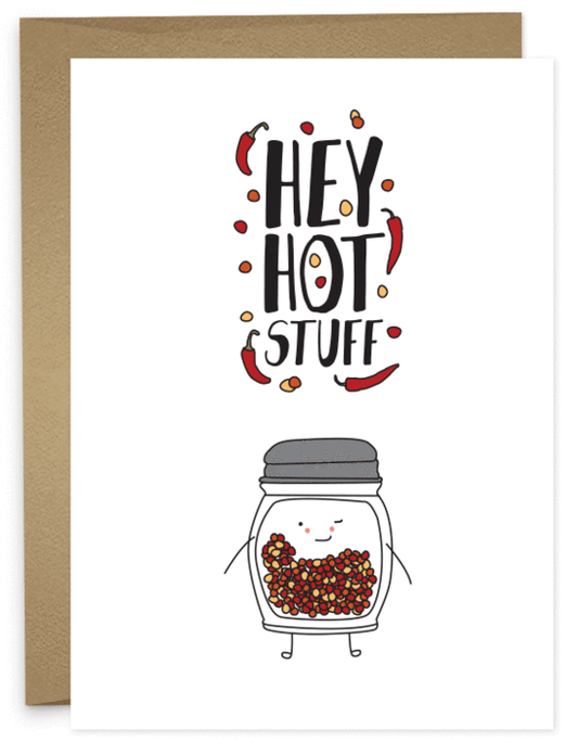 Hot Stuff Greeting Card