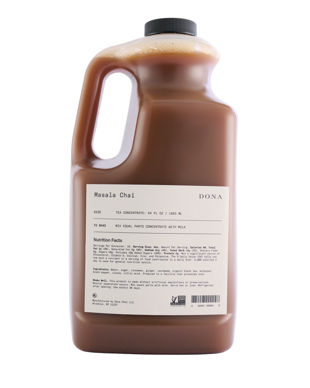 Masala Chai Concentrate Barista (Case of 4)