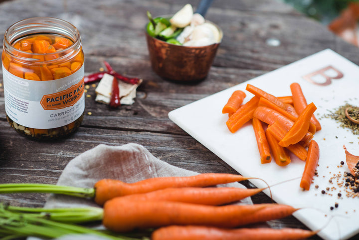 Carriots of Fire - Pickled Carrot Sticks