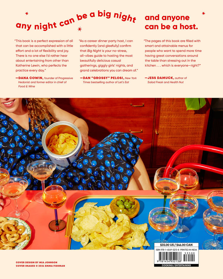Big Night: Dinners, Parties & Dinner Parties: Hardcover