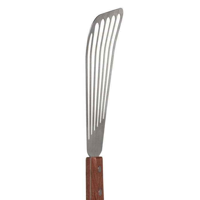 Fish Spatula – Slotted Angled Stainless Steel Turner