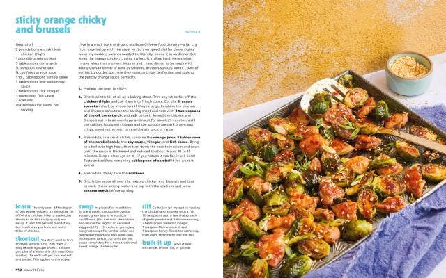 What to Cook When You Don’t Feel Like Cooking: Make It Fast: Hardcover