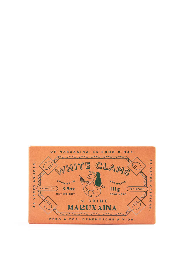 Maruxaina. White Clams in Brine.