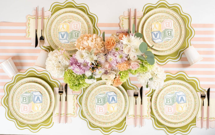 Floral Meadow Beverage Napkins