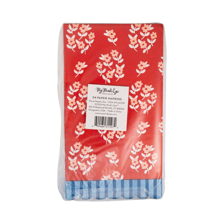 FLA1239 - Floral Paper Napkin Set