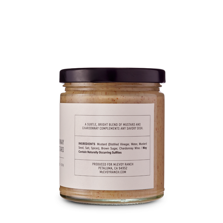 McEvoy Ranch Chardonnay Mustard