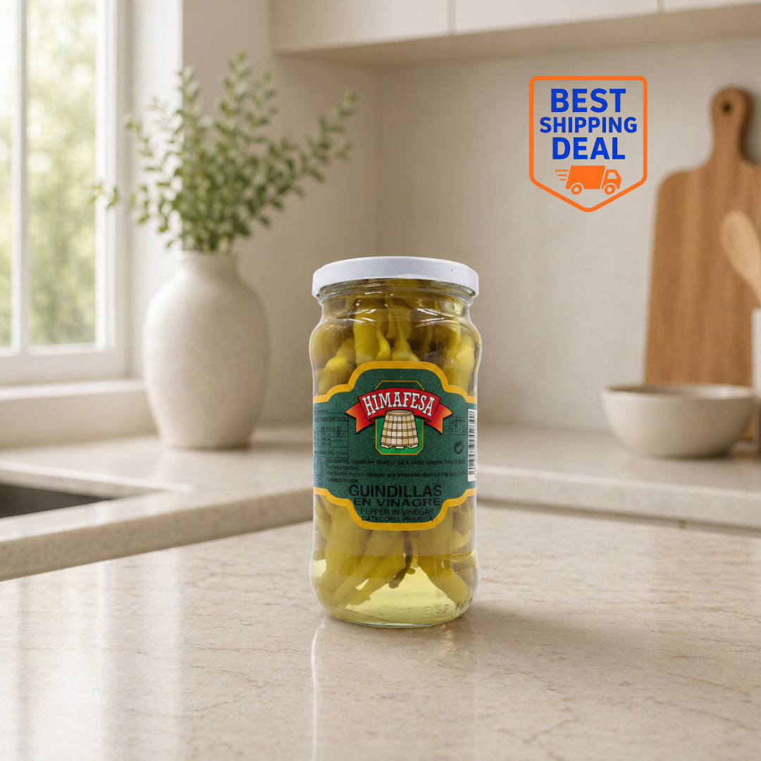Himafesa Basque Peppers in Vinegar 340g – 12/case