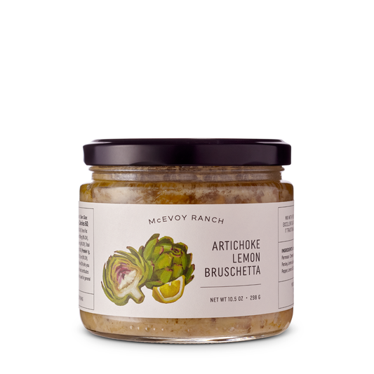 McEvoy Ranch Artichoke Lemon Bruschetta