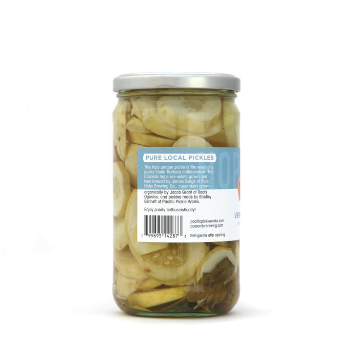 Lemon Verbena "Hop-Pickles" - Limited Edition Pickle Chips