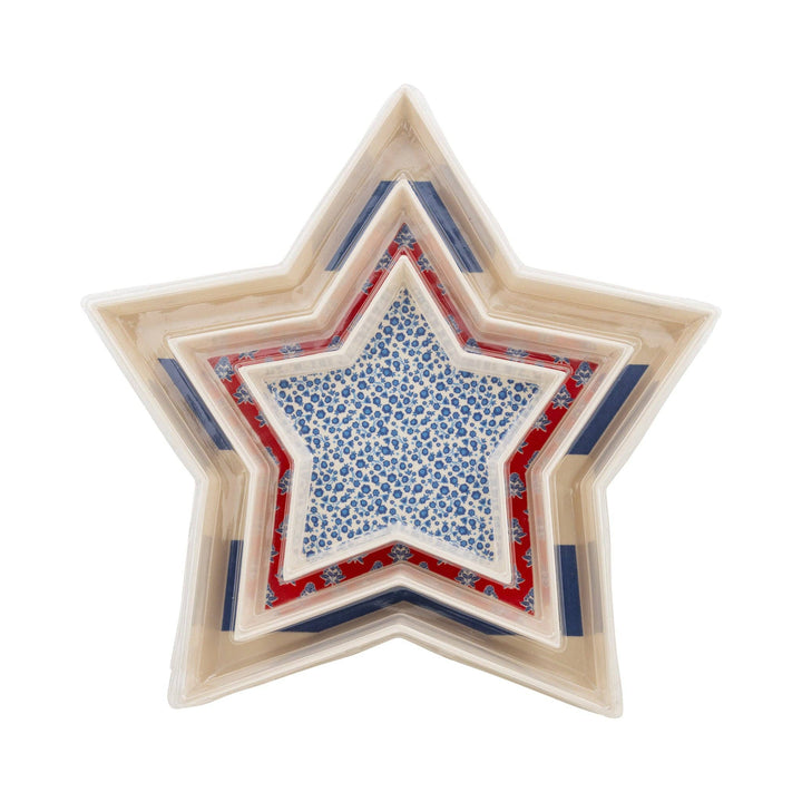HAM1220 - Stacking Stars Bamboo Tray Set