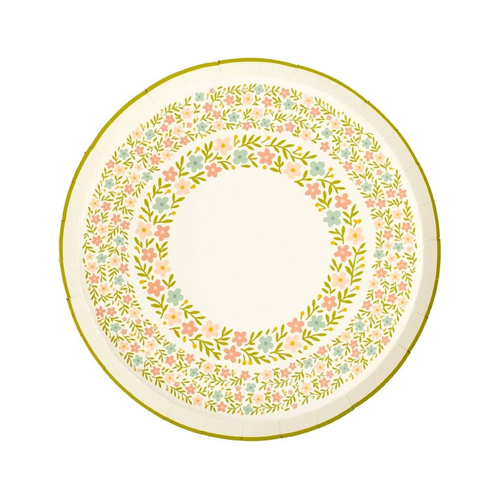 Floral Meadow Dessert Plates