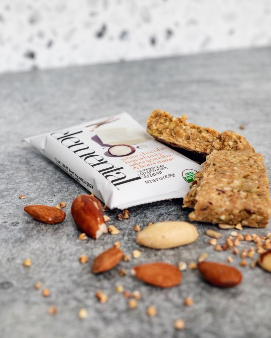 Elemental Superfood Bars | White Chocolate Macadamia + Ashwagandha & Lion's Mane