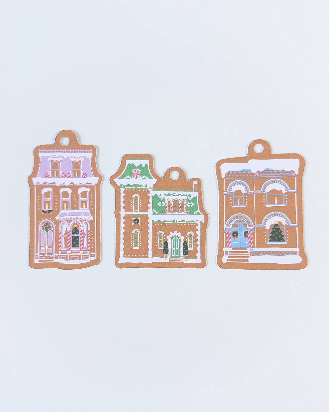 Gingerbread House Gift Tags, Set of 8
