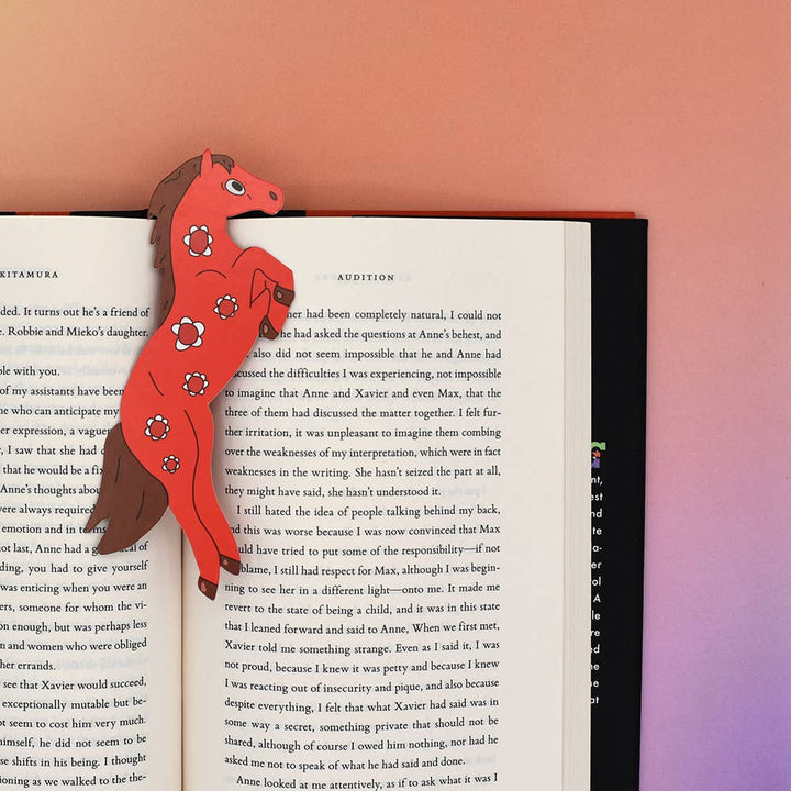 Year of the Horse Lunar New Year Bookmark (it's die cut!)