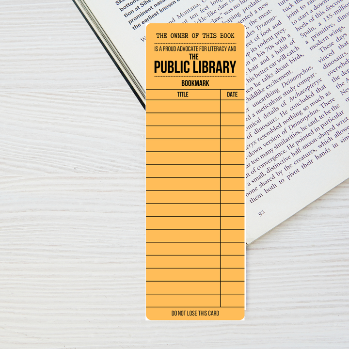 Public Library Bookmarks