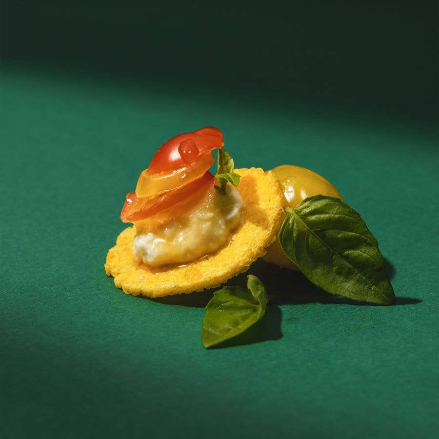 Gourmais Polenta Crisps | Mediterranean Sea Salt