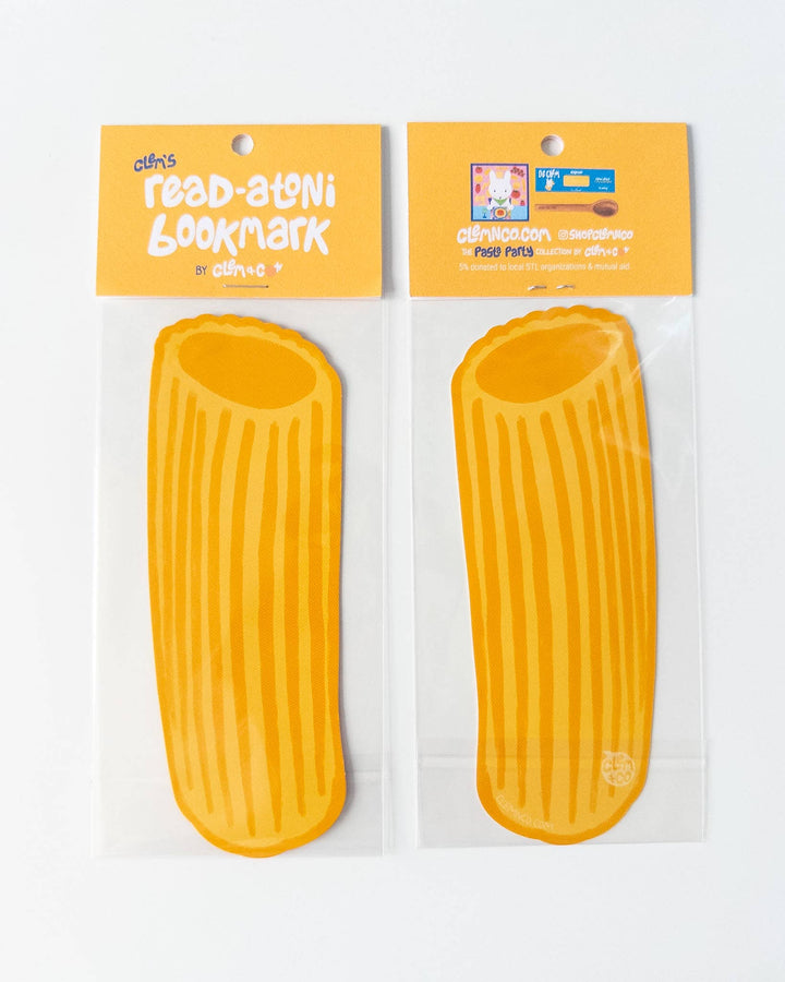 Read-a-toni Pasta Bookmark
