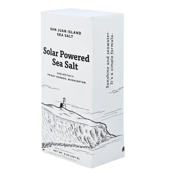 8 oz Box Solar Powered Sea Salt