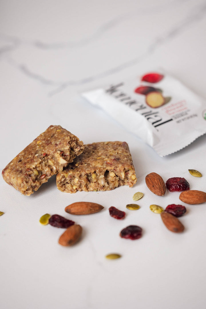 Elemental Superfood Bars | Cranberry Almond + Lucuma