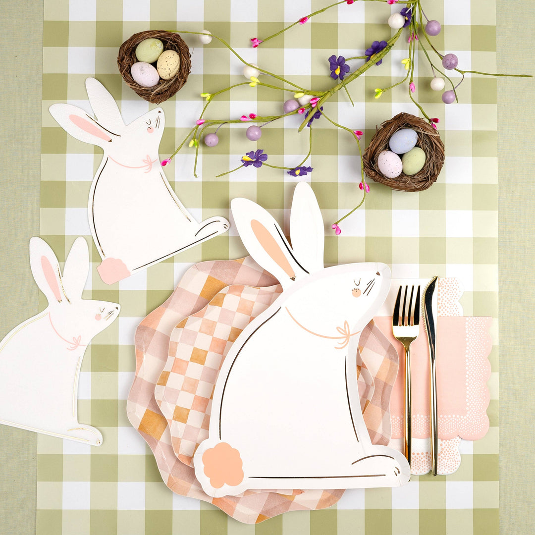 HMY25-DP1- Harmony Plaid Dessert Plates