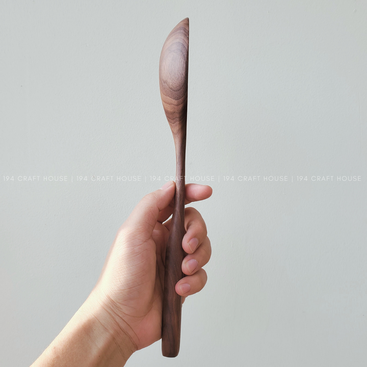 Large Walnut Wooden Spoon