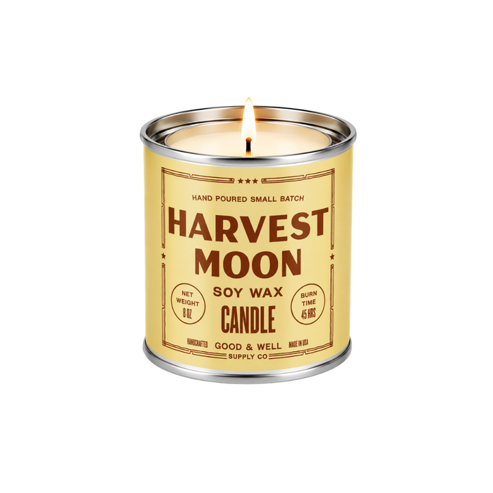 Harvest Moon Soy Candle - Halloween Collection: 1/2 Pint