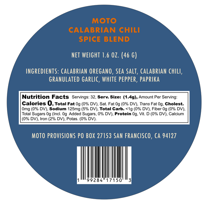 CALABRIAN CHILI SPICE BLEND
