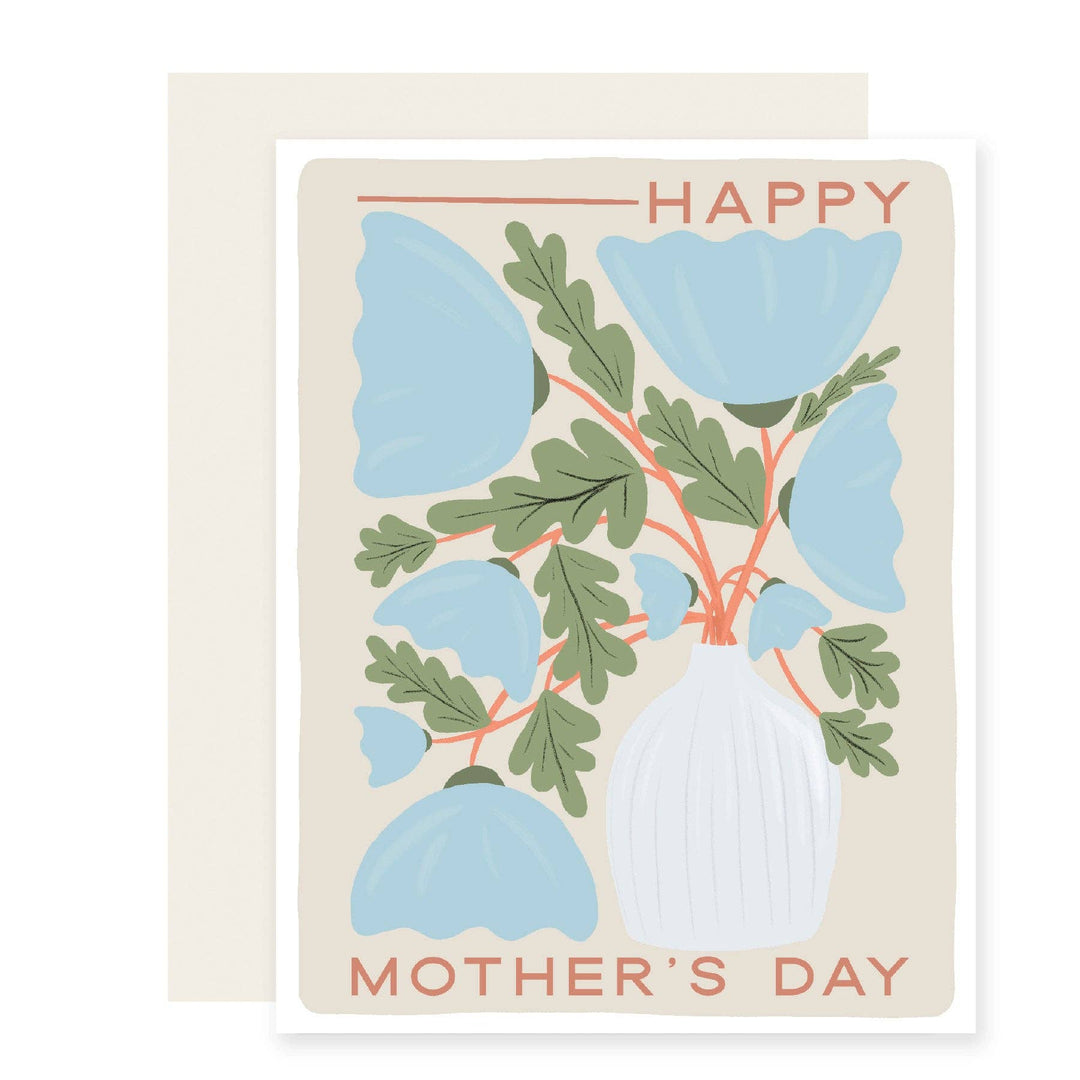Mod Vintage Floral MD Card | Mother's Day Card