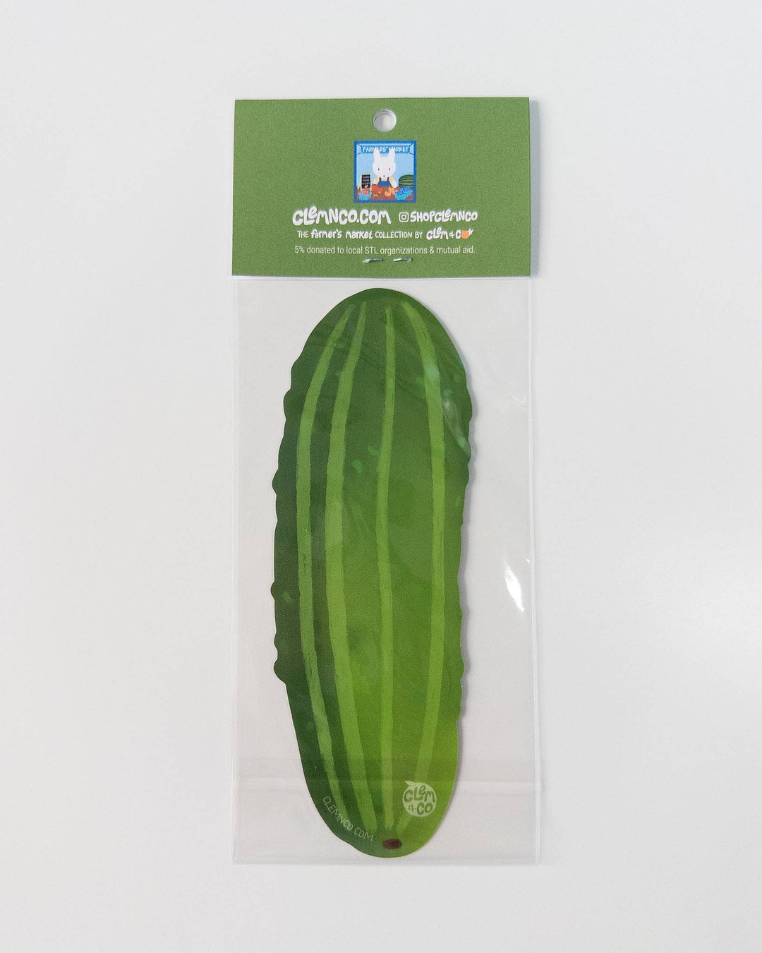 Pickle Bookmark (it's kinda a big DILL!)