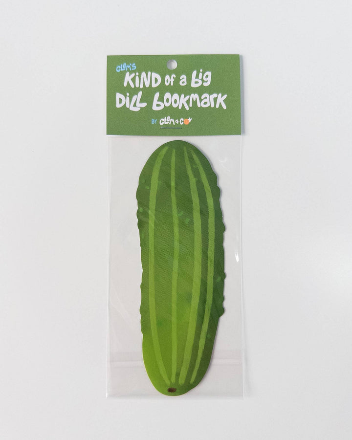 Pickle Bookmark (it's kinda a big DILL!)
