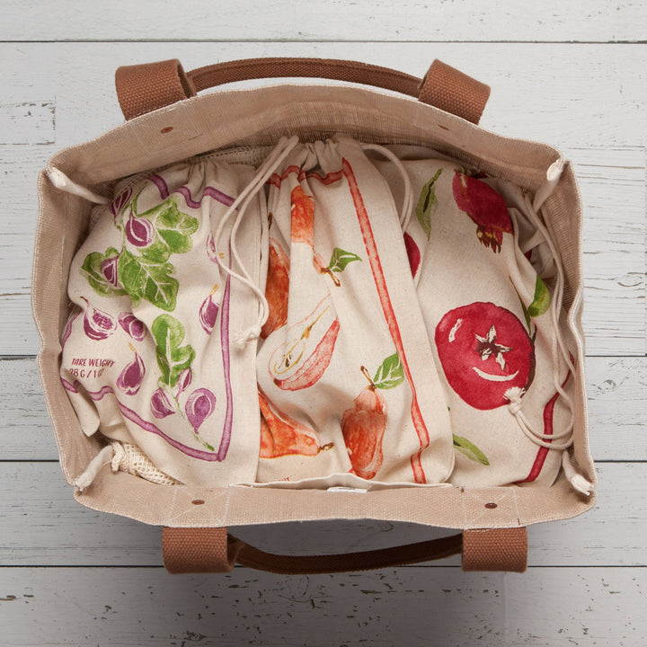 Ambrosia Reusable Produce Bags Set of 3