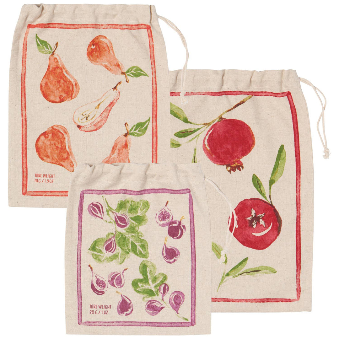 Ambrosia Reusable Produce Bags Set of 3